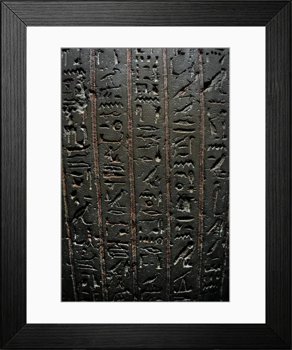 Framed Print : Sarcophagus of Thut-nakht. C. 200 B. C. Ptolemaic Egypt. Hier Framed Print : Sarcophagus of Thut-nakht. C. 200 B. C. Ptolemaic Egypt. Hier