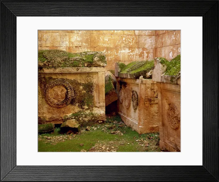 Framed Print : 5th Century AD Al Bara Al-Kafr Archaeological Framed Print : 5th Century AD Al Bara Al-Kafr Archaeological