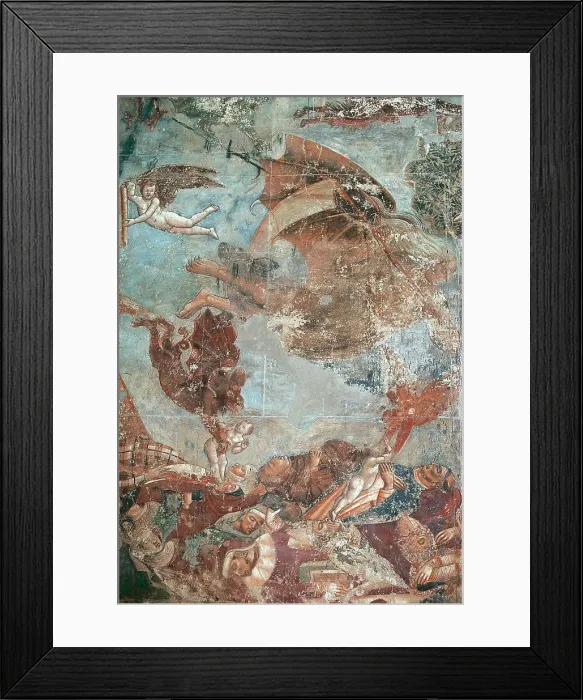 Framed Print : Francesco Traini. Italian painer active form 1321-1365 Framed Print : Francesco Traini. Italian painer active form 1321-1365