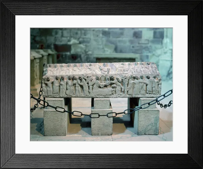 Framed Print : Blanche of Navarre (1137-1156). Sepulcher of Queen Blanche d Framed Print : Blanche of Navarre (1137-1156). Sepulcher of Queen Blanche d