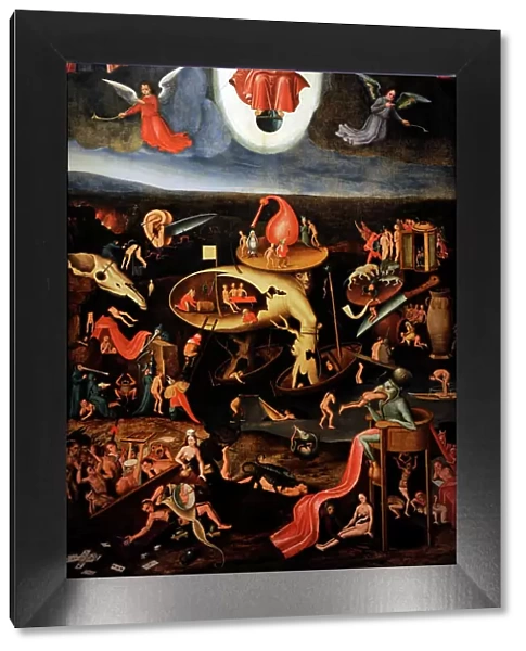 The Last Judgement, 1540. Hieronymus Bosch (1450-1516). Deta