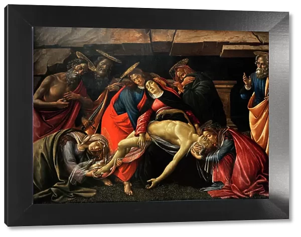 Sandro Botticelli (1445-1510). The Lamentation over the Dead