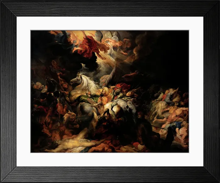 Framed Print : Defeat of Sennacherib, 1616-1618, by Rubens (1577-1640) Framed Print : Defeat of Sennacherib, 1616-1618, by Rubens (1577-1640)