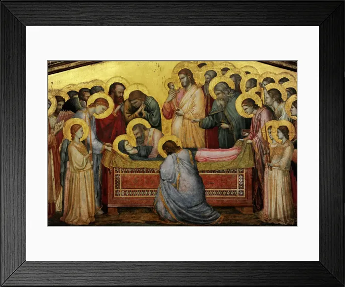 Framed Print : The Entombment of Mary, by Giotto di Bondone Framed Print : The Entombment of Mary, by Giotto di Bondone