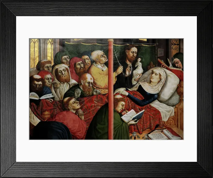 Framed Print : 15th Century 1437 Altar Altarpiece Ancient Age Framed Print : 15th Century 1437 Altar Altarpiece Ancient Age