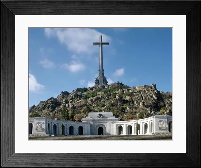 Framed Print : Spain. Valley of the Fallen (Valle de los Caidos). 1940-1958 Framed Print : Spain. Valley of the Fallen (Valle de los Caidos). 1940-1958