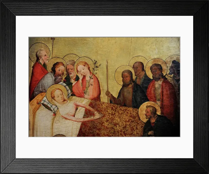 Framed Print : Middle Rhine Altar, ca. 1410 Framed Print : Middle Rhine Altar, ca. 1410