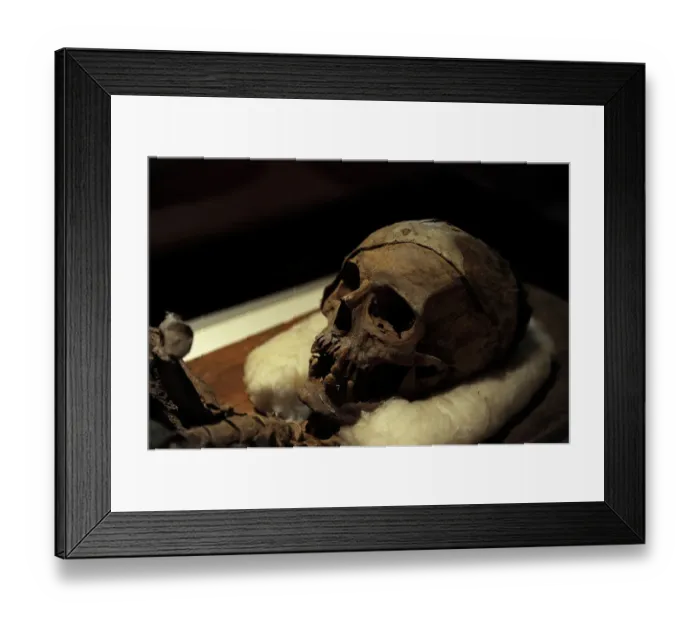 Framed Print : Mummy of King Tabnit (about 500 BC) Framed Print : Mummy of King Tabnit (about 500 BC)