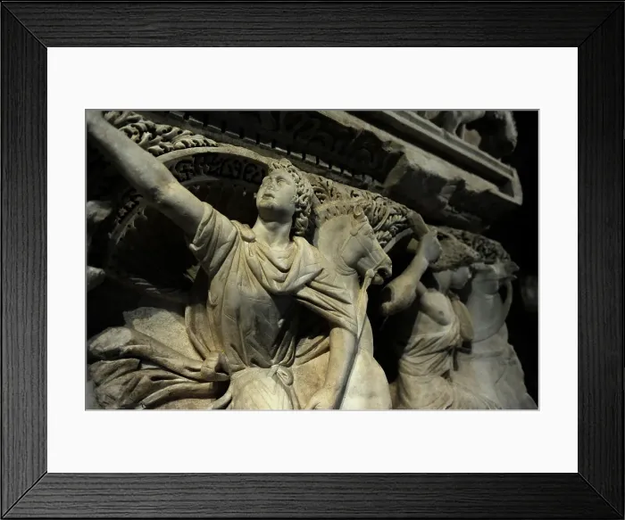 Framed Print : Sidamara Sarcophagus. 2nd-3rd century AD Framed Print : Sidamara Sarcophagus. 2nd-3rd century AD