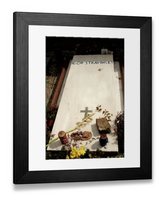 Framed Print : STRAVINSKY Igor Fiodorovich (1882-1971). Russian composer Framed Print : STRAVINSKY Igor Fiodorovich (1882-1971). Russian composer