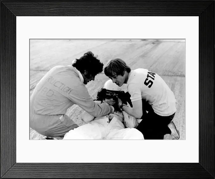Framed Print : Death of a stuntman, Eastbourne Framed Print : Death of a stuntman, Eastbourne