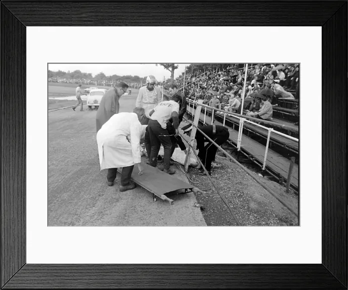 Framed Print : Death of a stuntman, Eastbourne Framed Print : Death of a stuntman, Eastbourne