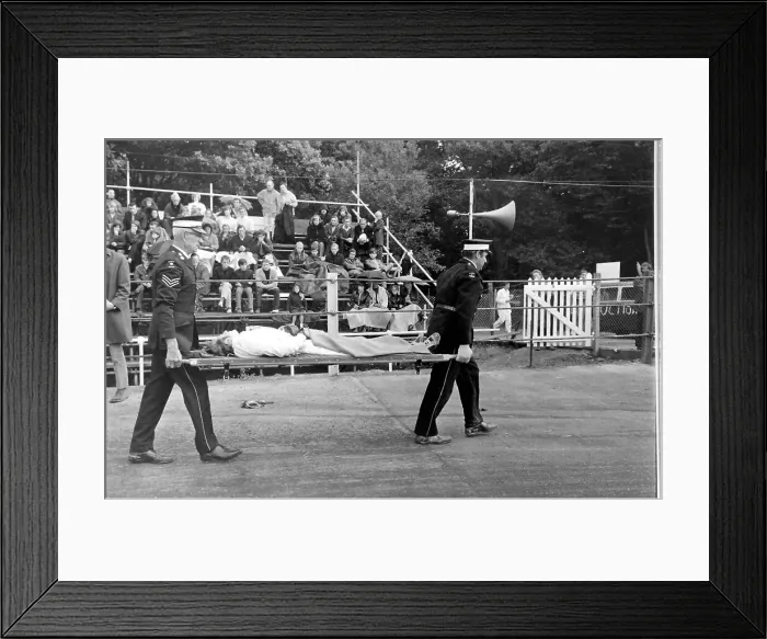 Framed Print : Death of a stuntman, Eastbourne Framed Print : Death of a stuntman, Eastbourne