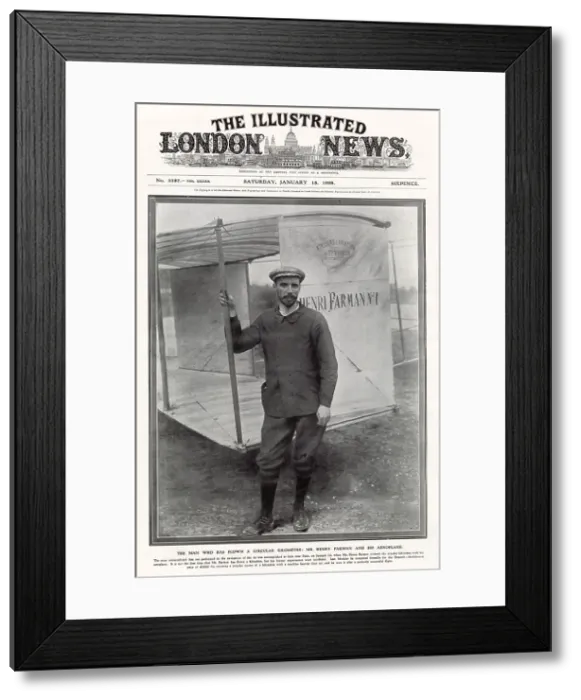 Framed Print : Henri Farman Framed Print : Henri Farman