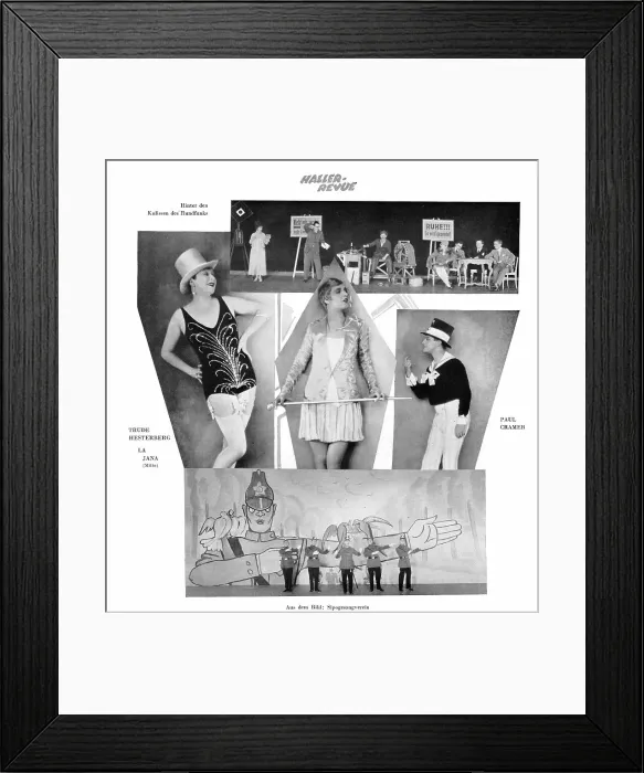 Framed Print : Jazz Age 1920s 20s Twenties Berlin Theatre Revue Framed Print : Jazz Age 1920s 20s Twenties Berlin Theatre Revue