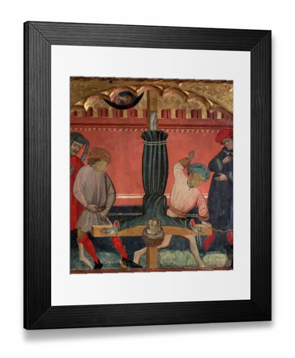 Framed Print : Ramon Mur ('?-1436). Altarpiece of Saint Peter (1432-1435) Framed Print : Ramon Mur ('?-1436). Altarpiece of Saint Peter (1432-1435)