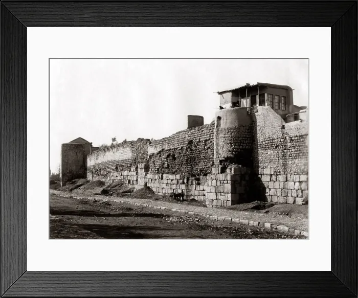 Framed Print : Damascus, Syria, circa 1880s - Site of the death of St Paul Framed Print : Damascus, Syria, circa 1880s - Site of the death of St Paul