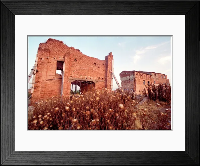 Framed Print : Ruins, Belchite, Spain Framed Print : Ruins, Belchite, Spain