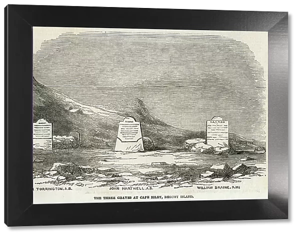 Franklin expedition - three graves at Cape Riley