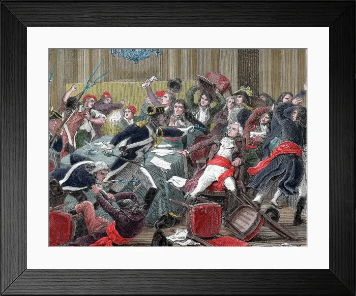Framed Print : 9 Thermidor 18th Century 27 July 1794 Bayonet Framed Print : 9 Thermidor 18th Century 27 July 1794 Bayonet