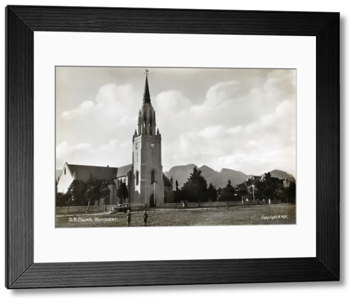 Framed Print : Dutch Reformed Church, Worcester, Cape Colony, South Africa Framed Print : Dutch Reformed Church, Worcester, Cape Colony, South Africa