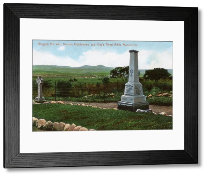 Framed Print : Wagon Hill memorial, Ladysmith, Natal Province, South Africa Framed Print : Wagon Hill memorial, Ladysmith, Natal Province, South Africa