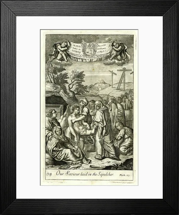 Framed Print : Jesus laid in the Sepulchre Framed Print : Jesus laid in the Sepulchre
