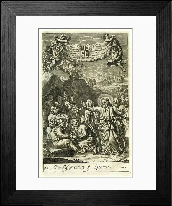 Framed Print : Resurrection of Lazarus Framed Print : Resurrection of Lazarus