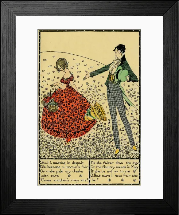Framed Print : Shall I, wasting in despair ? Framed Print : Shall I, wasting in despair ?