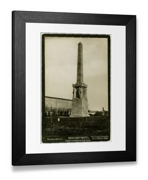 Framed Print : Scutari Monument, Haydarpasa British Cemetery, Istanbul Framed Print : Scutari Monument, Haydarpasa British Cemetery, Istanbul