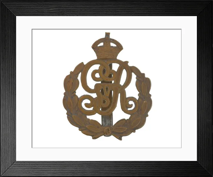 Framed Print : Military Badge Framed Print : Military Badge