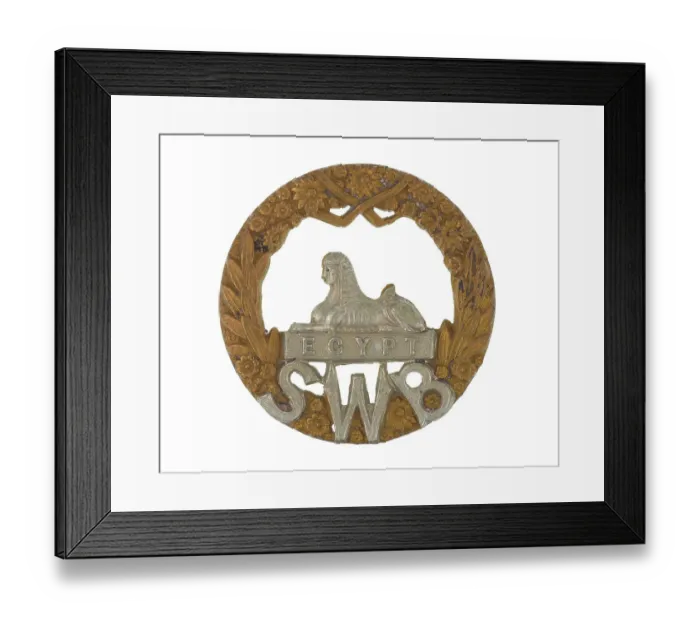 Framed Print : Military Badge Framed Print : Military Badge