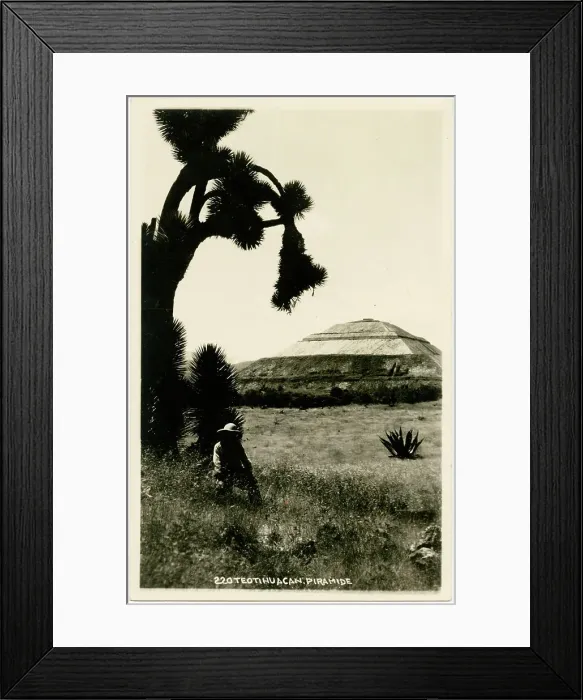Framed Print : Pyramid of the Sun - Teotihuacan, Mexico Framed Print : Pyramid of the Sun - Teotihuacan, Mexico