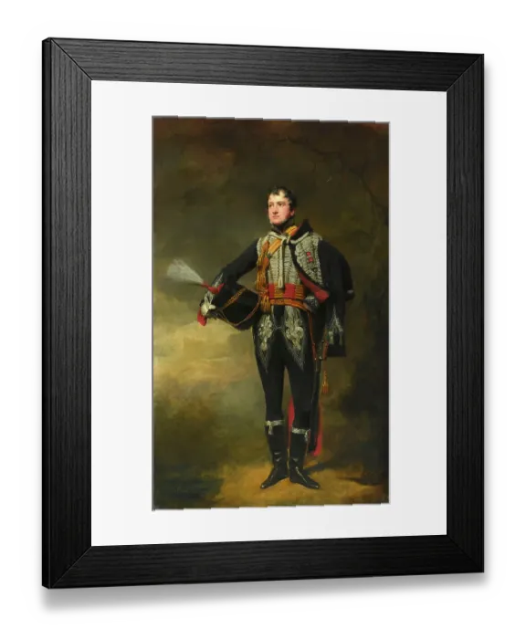 Framed Print : Lieutenant John James Douglas Framed Print : Lieutenant John James Douglas