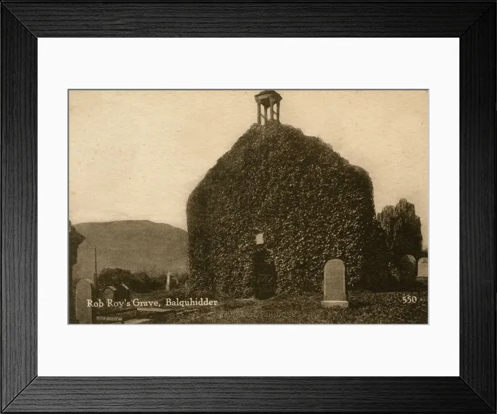 Framed Print : Rob Roy's grave, Balquhidder, Stirling, Scotland Framed Print : Rob Roy's grave, Balquhidder, Stirling, Scotland