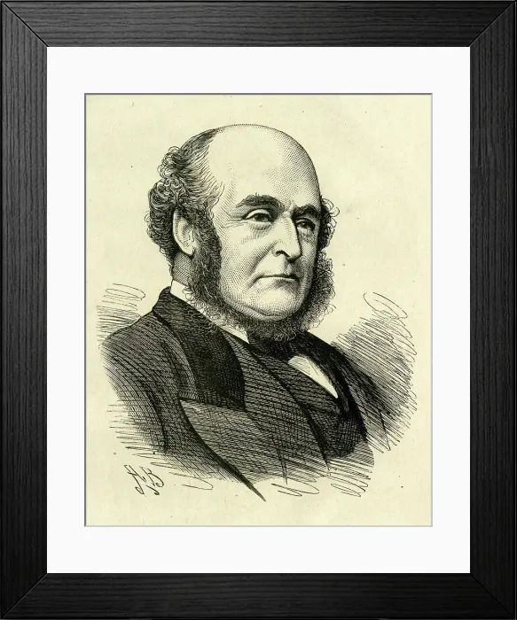 Framed Print : Portrait, the late Mr George Buckland Framed Print : Portrait, the late Mr George Buckland