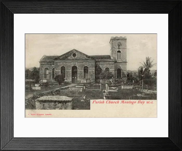 Framed Print : Parish church, Montego Bay, Jamaica, West Indies Framed Print : Parish church, Montego Bay, Jamaica, West Indies