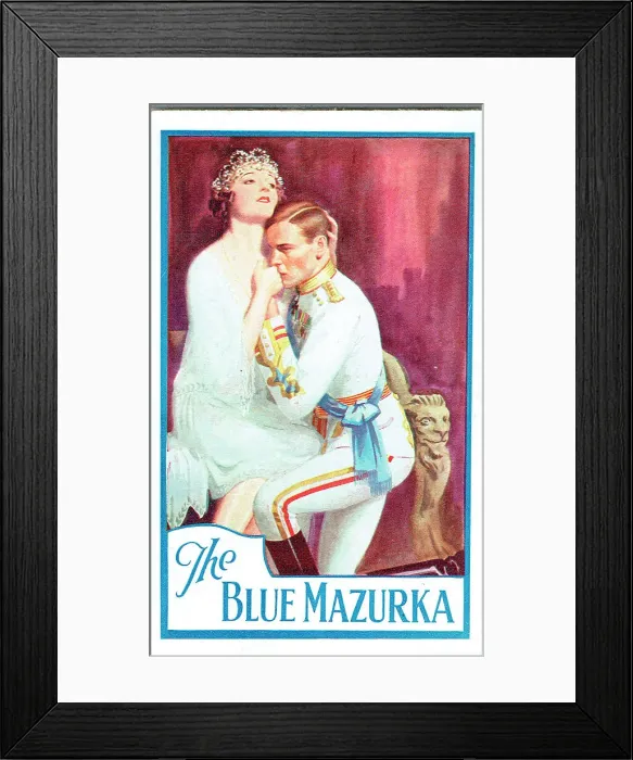 Framed Print : The Blue Mazurka Framed Print : The Blue Mazurka