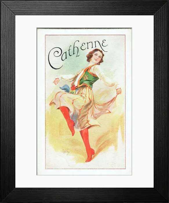 Framed Print : Catherine by Reginald Arkell and Fred De Gresac Framed Print : Catherine by Reginald Arkell and Fred De Gresac