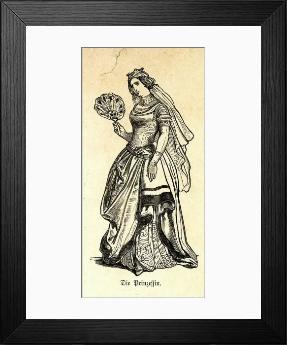 Framed Print : German Children's Theatre Costume Framed Print : German Children's Theatre Costume