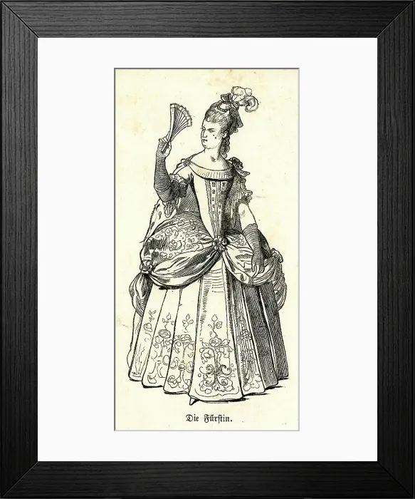 Framed Print : German Children's Theatre Costume Framed Print : German Children's Theatre Costume