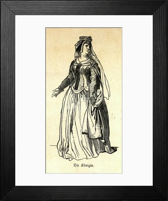 Framed Print : German Children's Theatre Costume Framed Print : German Children's Theatre Costume