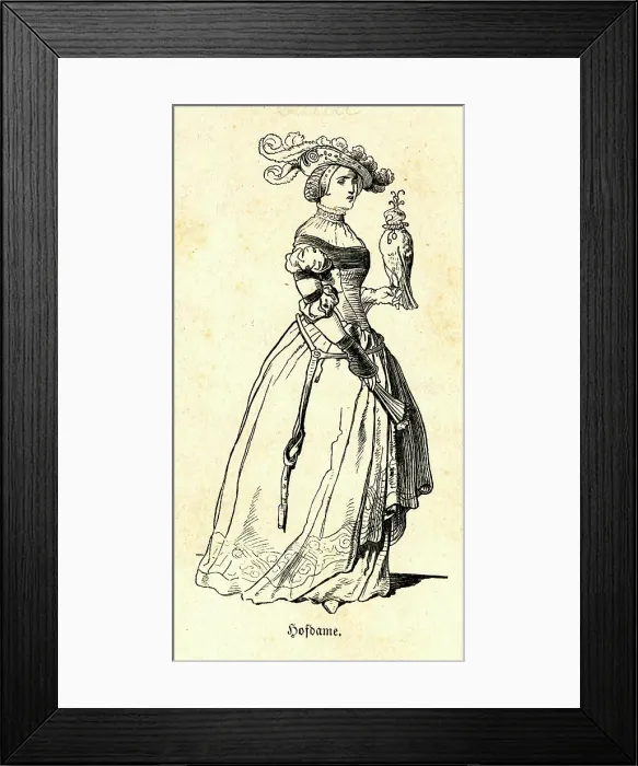 Framed Print : German Children's Theatre Costume Framed Print : German Children's Theatre Costume