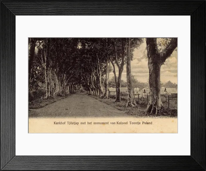 Framed Print : Road in Tjilatjap (Cilacap), Central Java, Indonesia Framed Print : Road in Tjilatjap (Cilacap), Central Java, Indonesia
