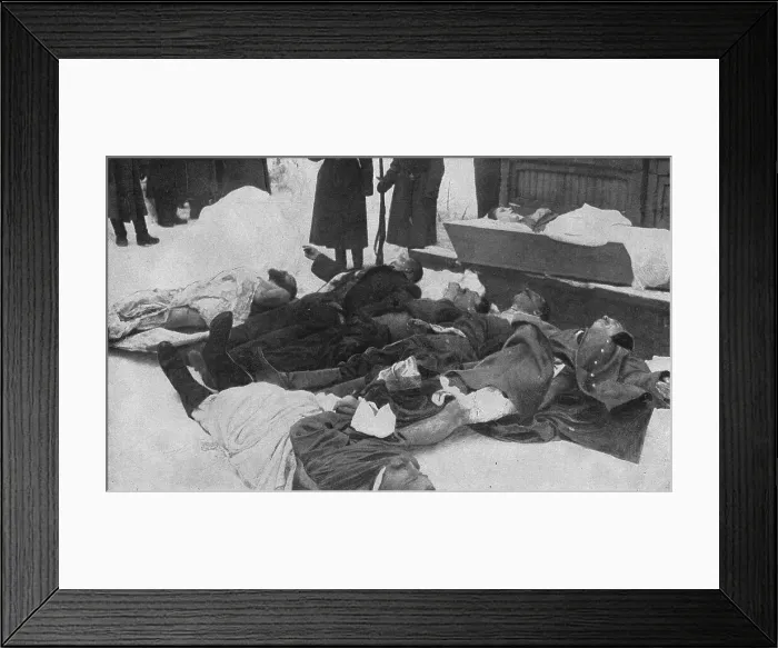 Framed Print : Early victims of the Revolution, Russia Framed Print : Early victims of the Revolution, Russia