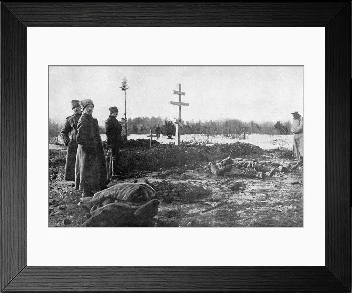 Framed Print : Revolution victims during period of anarchy, Russia Framed Print : Revolution victims during period of anarchy, Russia