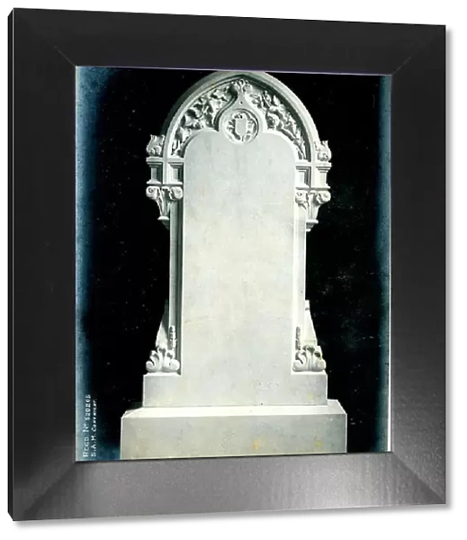 Funerary Monument - Decorated Headstone