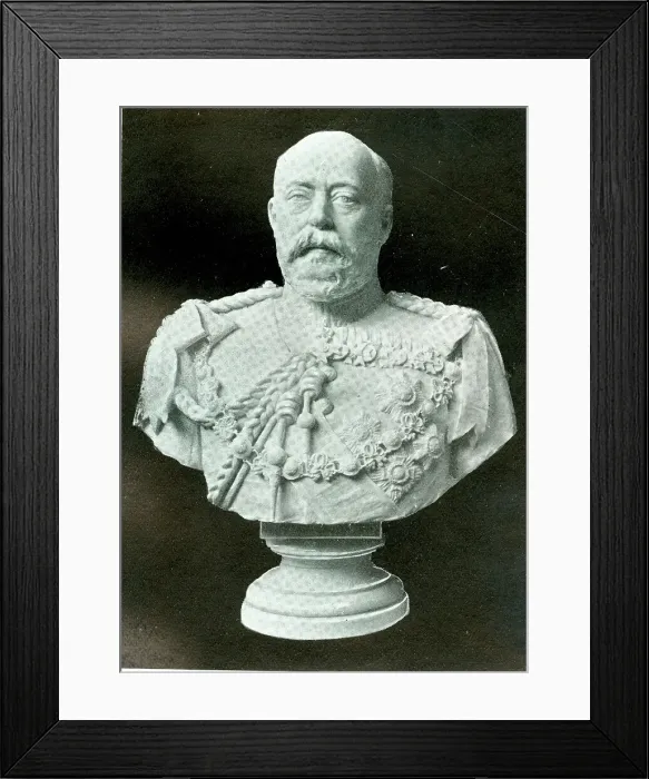 Framed Print : Funerary Monument - King Edward VII Framed Print : Funerary Monument - King Edward VII