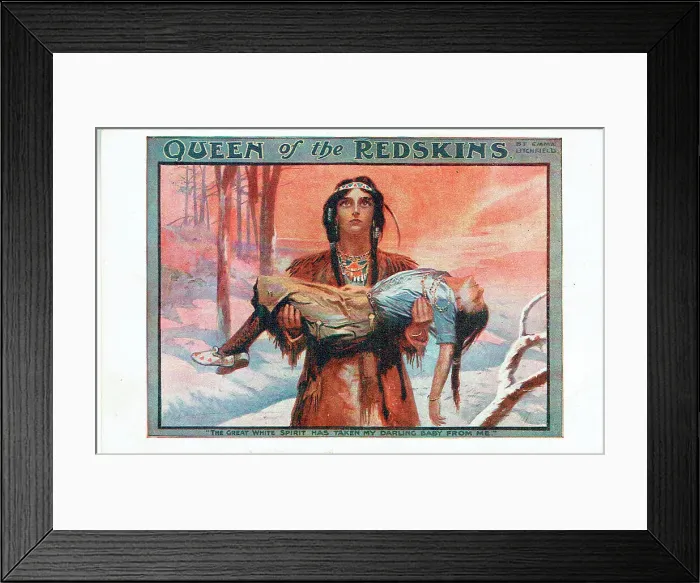 Framed Print : Queen of the Redskins by Emma Litchfield Framed Print : Queen of the Redskins by Emma Litchfield
