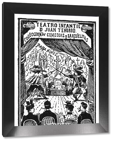 Posada, Advertisement, Teatro Infantil, Don Juan Tenorio